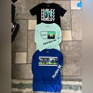 Boys Hurley size medium (10/12) shirts